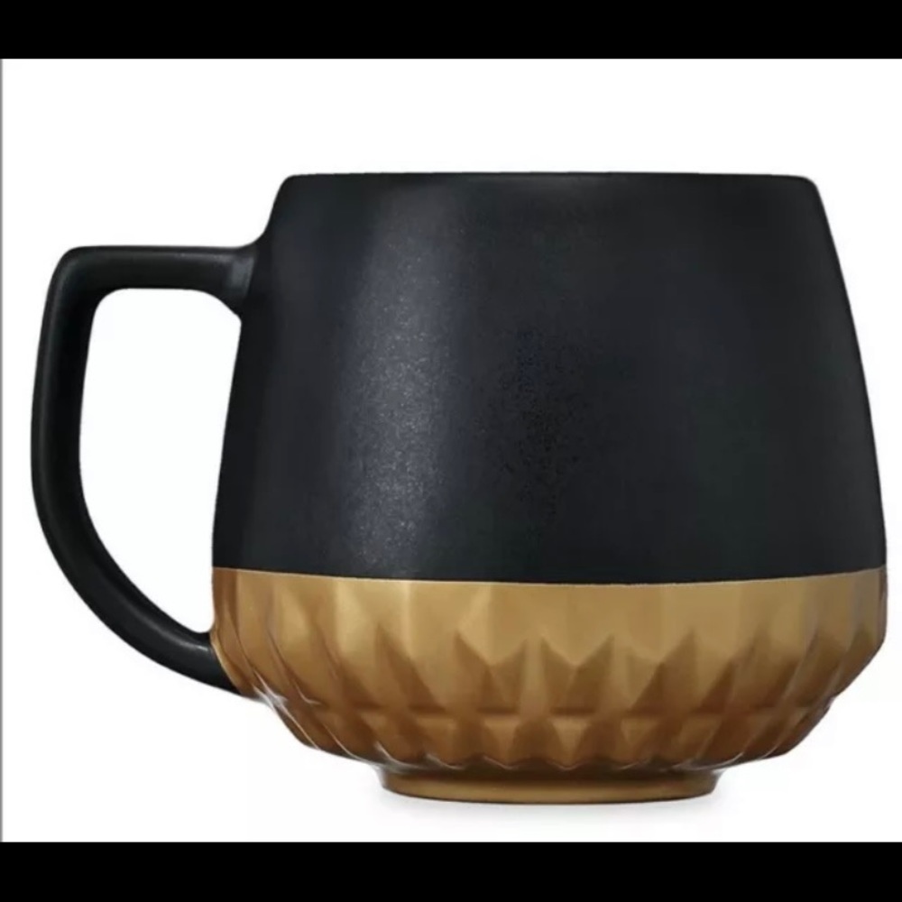 Walt Disney World 50th Anniversary Black & Gold 2021 Starbucks Mug. - Picture 6 of 6